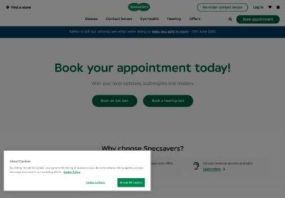 specsavers login.